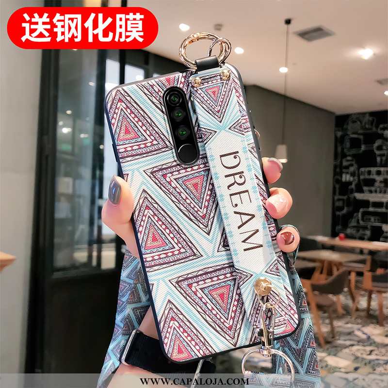 Capas Xiaomi Redmi Note 8 Pro Tendencia Antiqueda Vintage Completa Azul, Capa Xiaomi Redmi Note 8 Pr