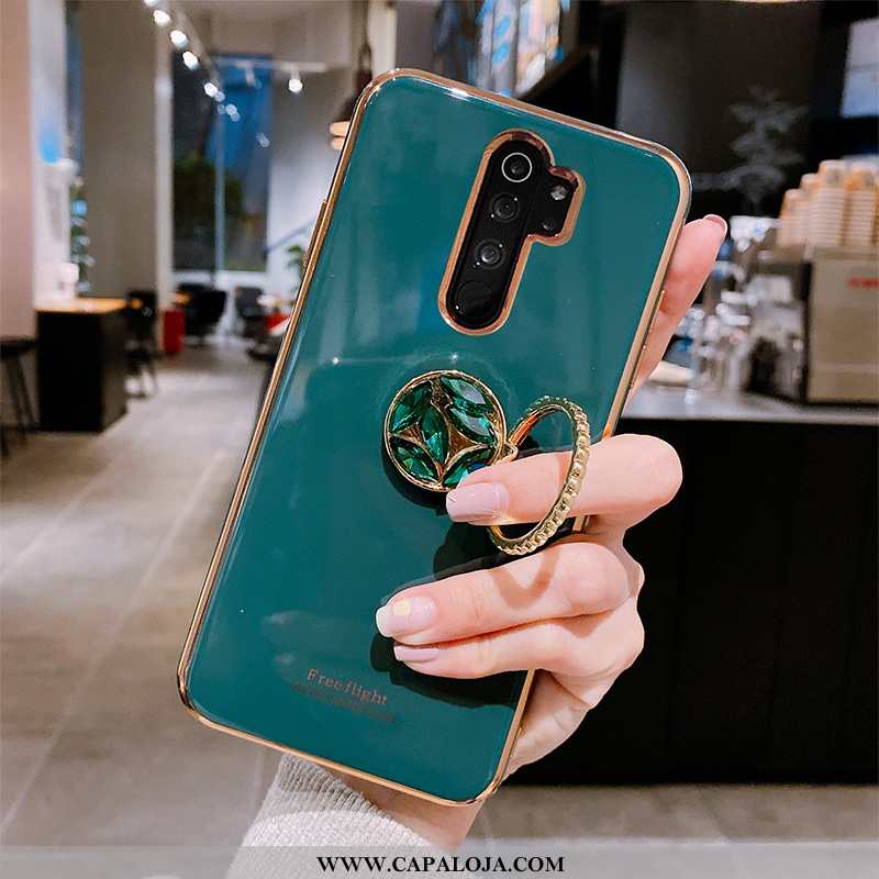 Capas Xiaomi Redmi Note 8 Pro Tendencia Feminino Vaca Vermelha Verde, Capa Xiaomi Redmi Note 8 Pro S