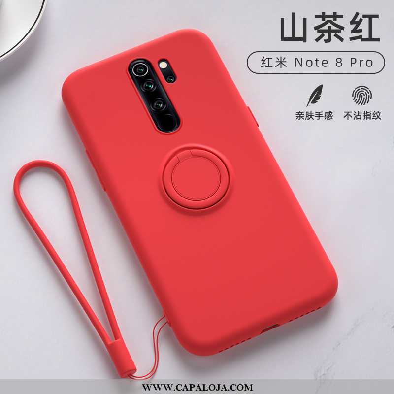 Capas Xiaomi Redmi Note 8 Pro Tendencia Masculino Telemóvel Suporte Cinza, Capa Xiaomi Redmi Note 8 