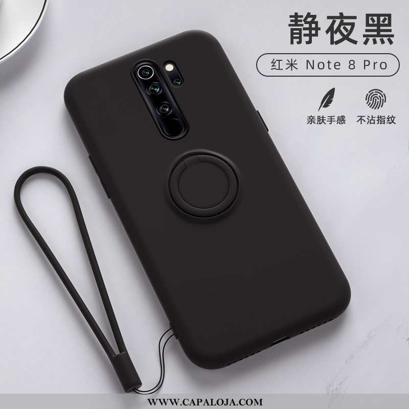 Capas Xiaomi Redmi Note 8 Pro Tendencia Masculino Telemóvel Suporte Cinza, Capa Xiaomi Redmi Note 8 