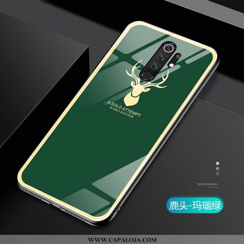 Capas Xiaomi Redmi Note 8 Pro Vidro Protetoras Antiqueda Personalizado Vermelho, Capa Xiaomi Redmi N