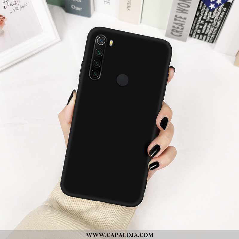 Capas Xiaomi Redmi Note 8t Criativas Completa Vermelha Antiqueda Amarelo, Capa Xiaomi Redmi Note 8t 