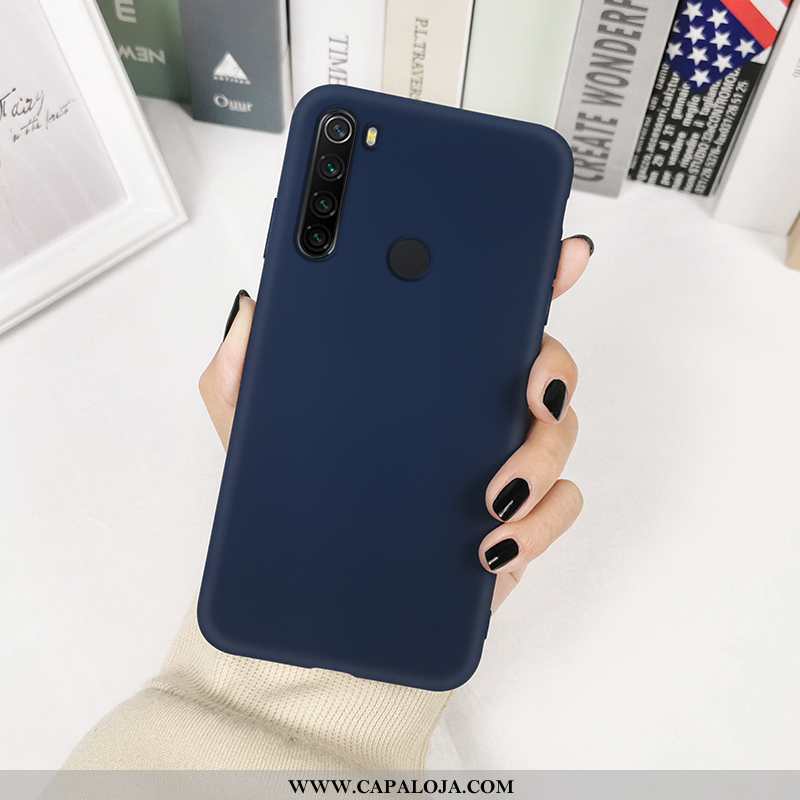 Capas Xiaomi Redmi Note 8t Criativas Completa Vermelha Antiqueda Amarelo, Capa Xiaomi Redmi Note 8t 