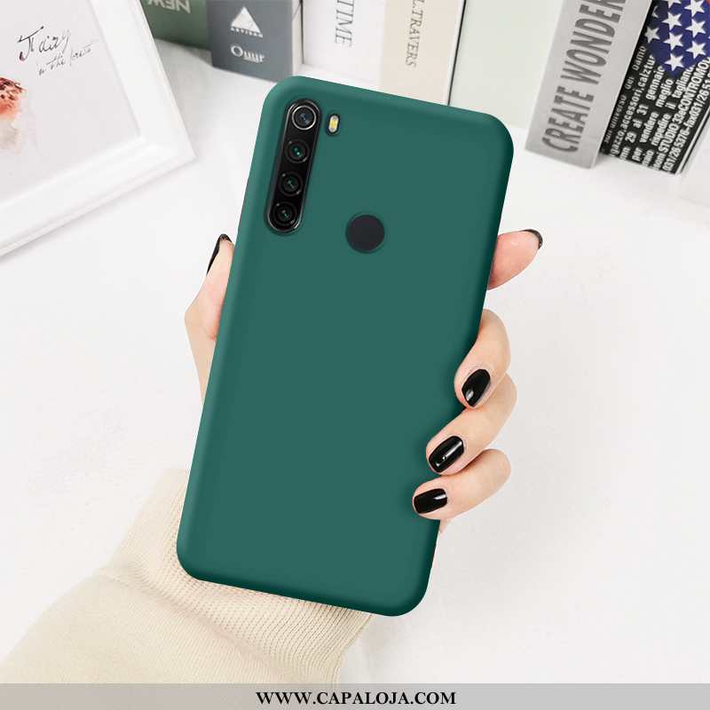 Capas Xiaomi Redmi Note 8t Criativas Completa Vermelha Antiqueda Amarelo, Capa Xiaomi Redmi Note 8t 