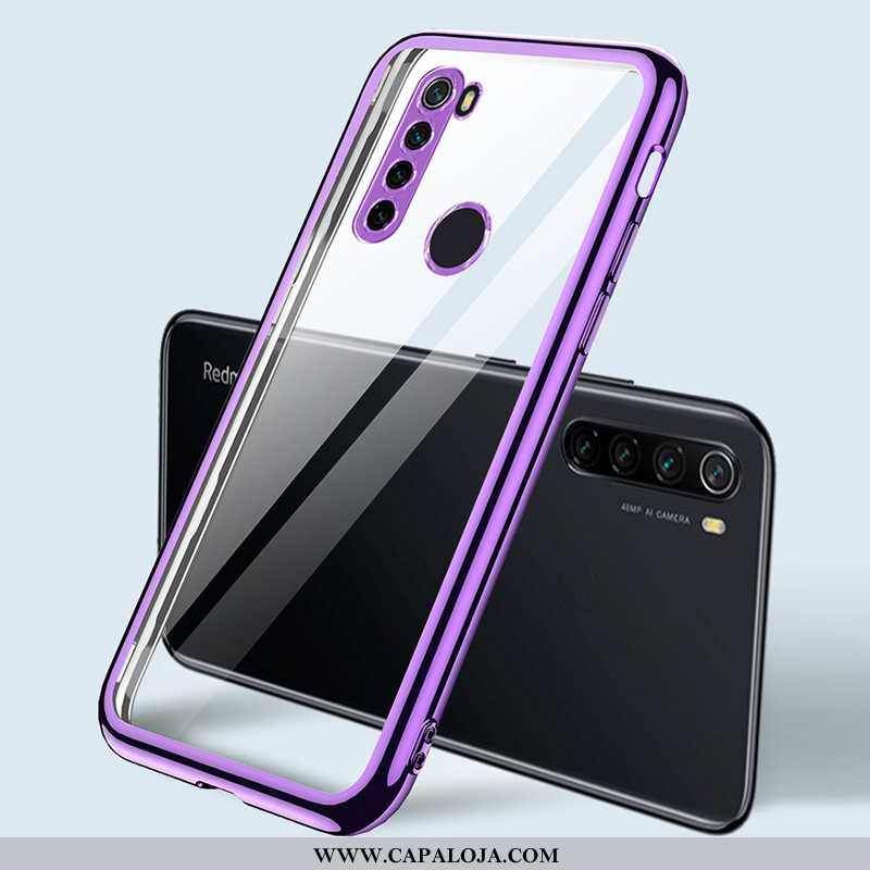 Capas Xiaomi Redmi Note 8t Personalizado Protetoras Soft Telemóvel Roxo, Capa Xiaomi Redmi Note 8t C