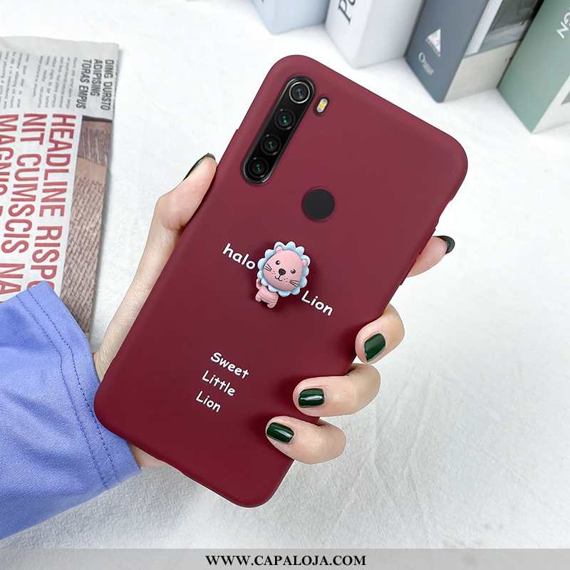 Capas Xiaomi Redmi Note 8t Soft Completa Silicone Bonitos Amarelo, Capa Xiaomi Redmi Note 8t Proteto