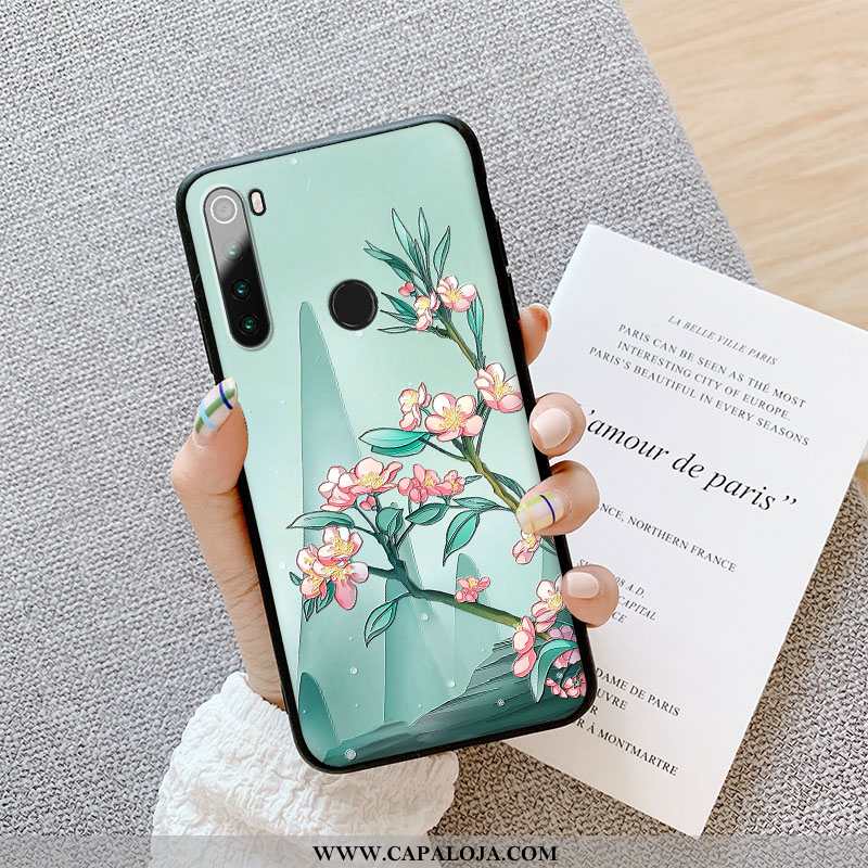 Capas Xiaomi Redmi Note 8t Tendencia Dágua Criativas Pequena Azul Escuro, Capa Xiaomi Redmi Note 8t 