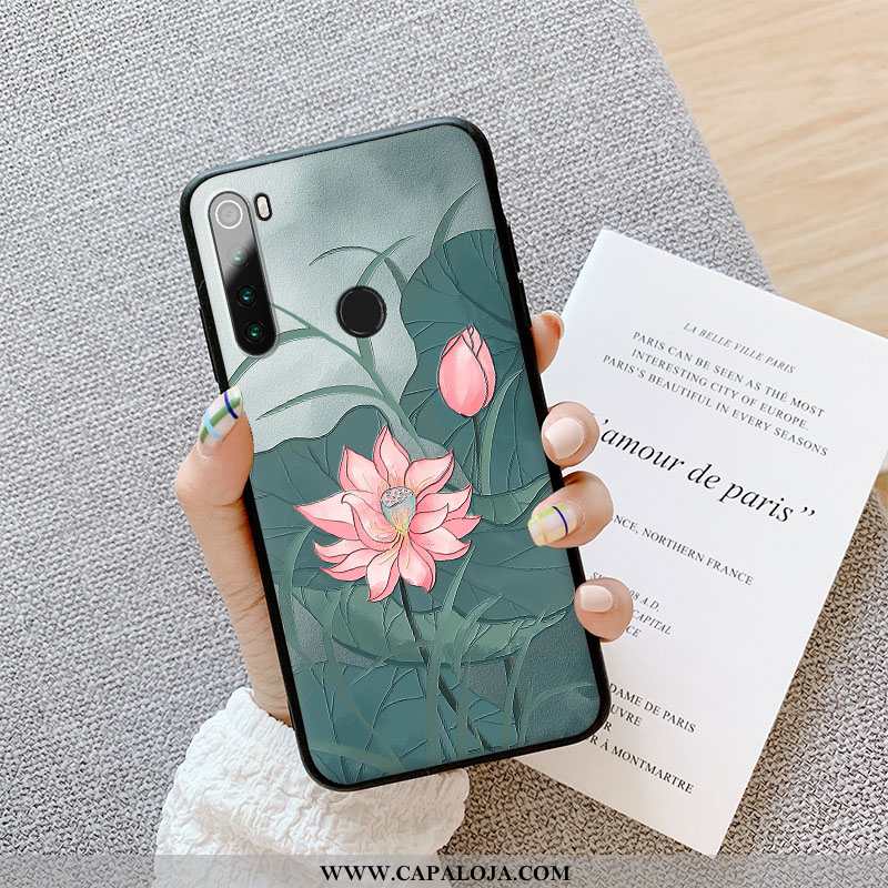 Capas Xiaomi Redmi Note 8t Tendencia Dágua Criativas Pequena Azul Escuro, Capa Xiaomi Redmi Note 8t 