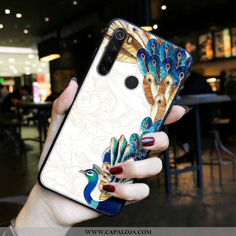 Capas Xiaomi Redmi Note 8t Tendencia Midi Protetoras Antiqueda Azul, Capa Xiaomi Redmi Note 8t Soft 