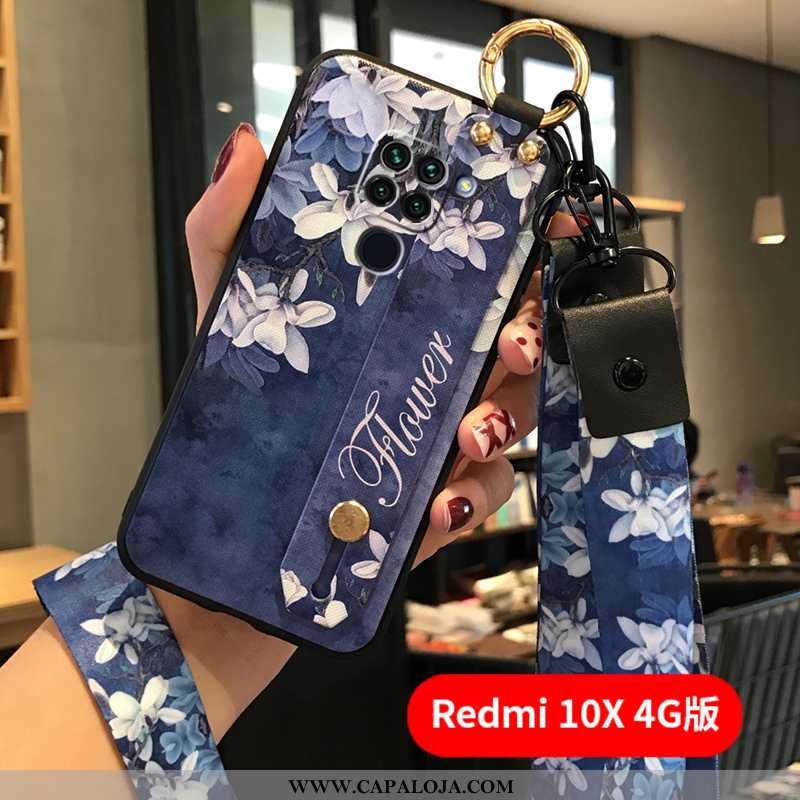 Capas Xiaomi Redmi Note 9 Cordao Antiqueda Completa Fosco Azul, Capa Xiaomi Redmi Note 9 Soft Compra