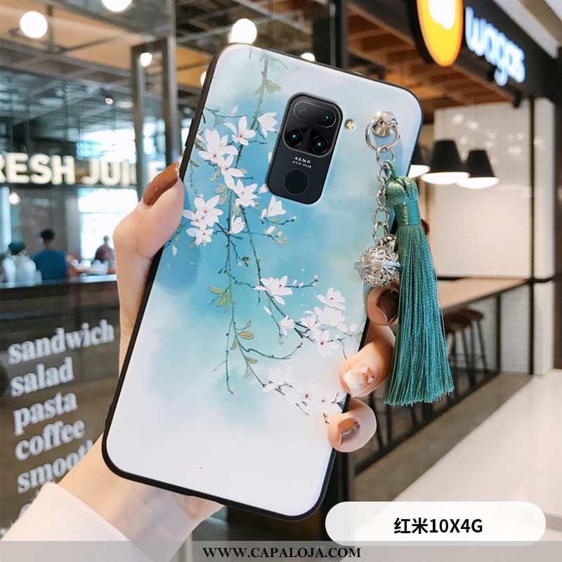 Capas Xiaomi Redmi Note 9 Personalizada Palace Midi Fosco Azul, Capa Xiaomi Redmi Note 9 Criativas C