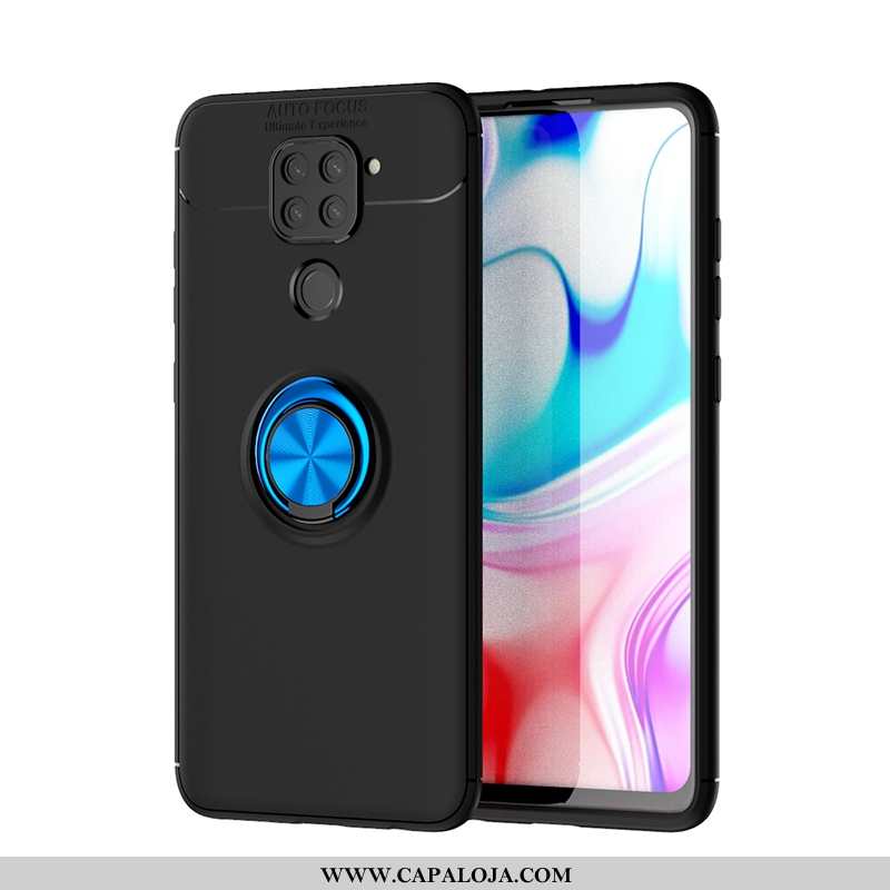 Capas Xiaomi Redmi Note 9 Protetoras Completa Estiloso Criativas Preto, Capa Xiaomi Redmi Note 9 Sil