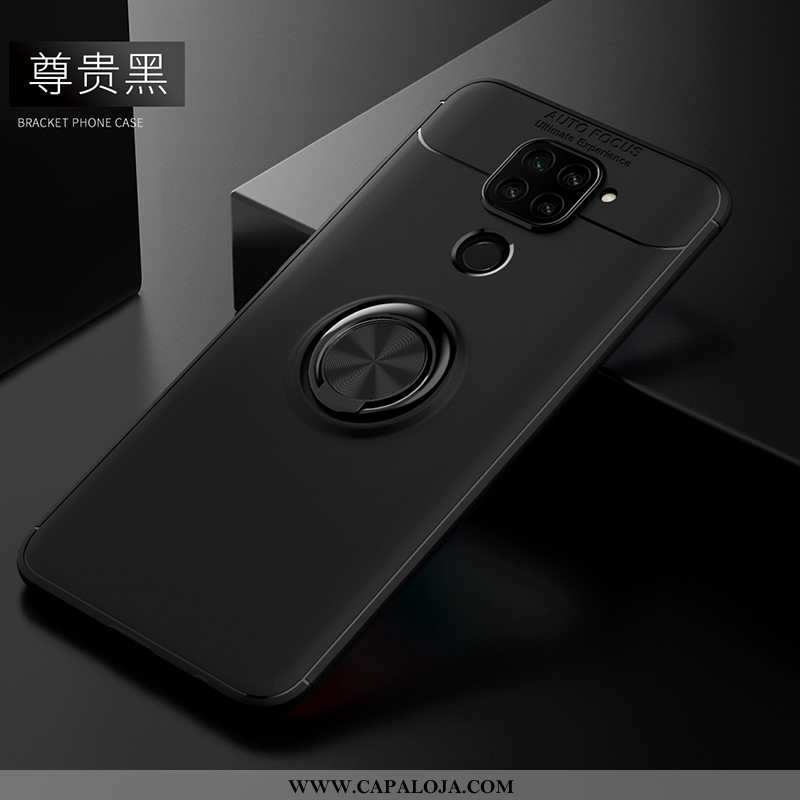 Capas Xiaomi Redmi Note 9 Protetoras Completa Estiloso Criativas Preto, Capa Xiaomi Redmi Note 9 Sil