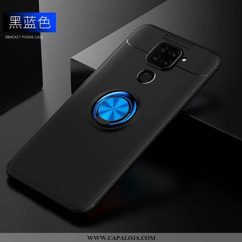 Capas Xiaomi Redmi Note 9 Protetoras Completa Estiloso Criativas Preto, Capa Xiaomi Redmi Note 9 Sil