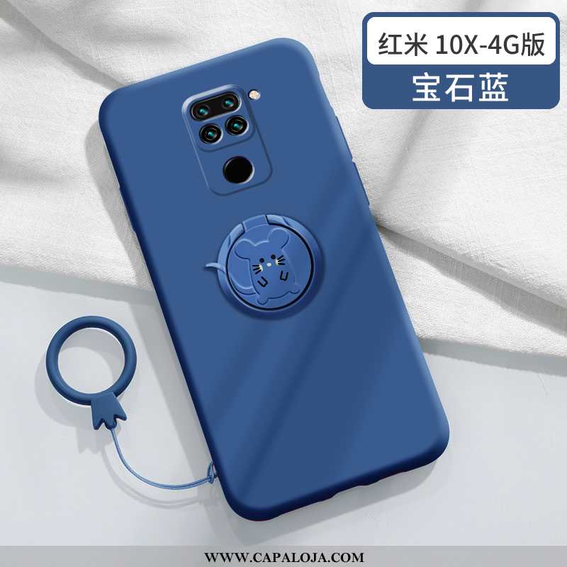 Capas Xiaomi Redmi Note 9 Protetoras Masculino Cases Feminino Azul, Capa Xiaomi Redmi Note 9 Silicon