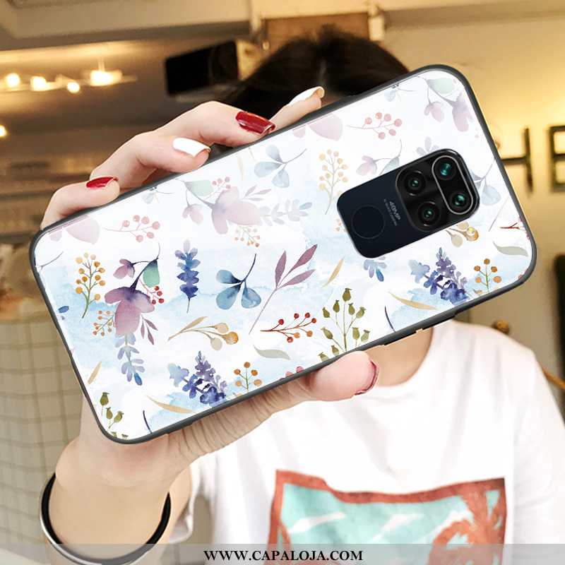 Capas Xiaomi Redmi Note 9 Soft Casal Personalizado Frente Branco, Capa Xiaomi Redmi Note 9 Super Ven