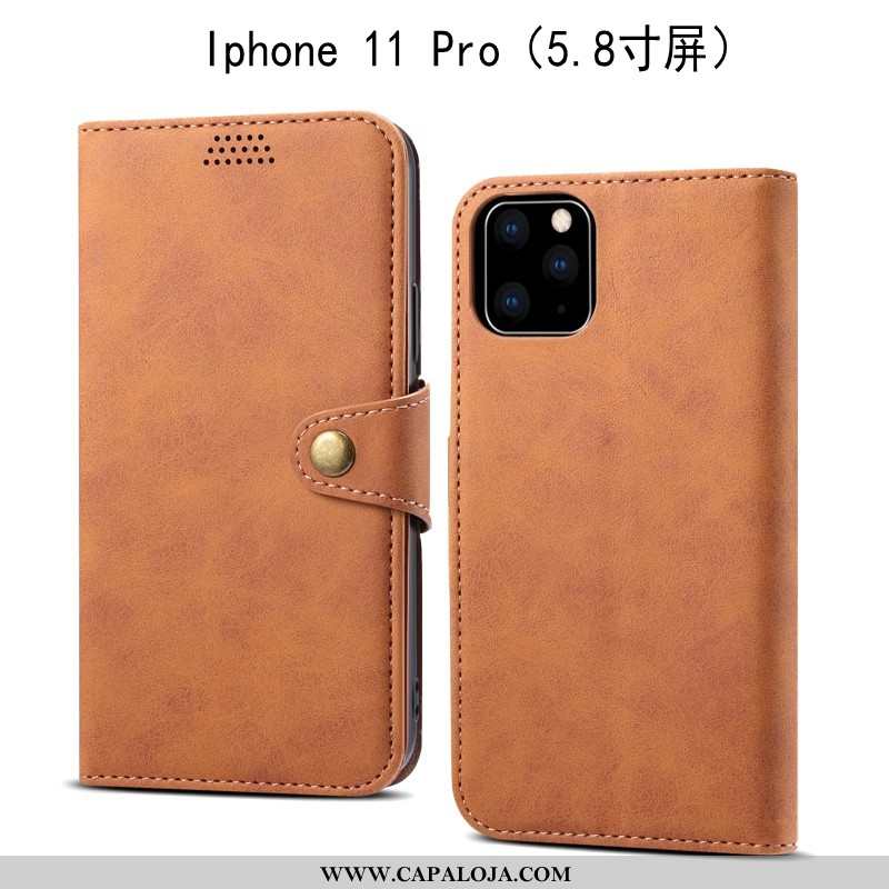 Capas iPhone 11 Pro Couro Cases Vermelha Protetoras Vermelho, Capa iPhone 11 Pro Soft Baratas