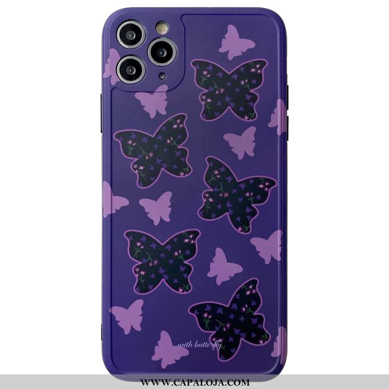 Capas iPhone 11 Pro Max Protetoras Malha Personalizada Completa Roxo, Capa iPhone 11 Pro Max Silicon