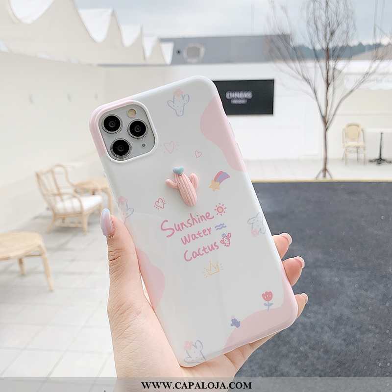 Capas iPhone 11 Pro Super Soft Telemóvel Rosa, Capa iPhone 11 Pro Personalizada Online