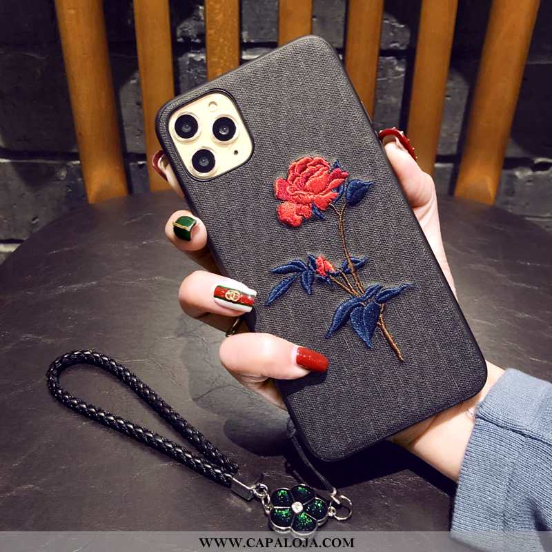 Capas iPhone 11 Pro Tendencia Antiqueda Feminino Cinza, Capa iPhone 11 Pro Soft Comprar