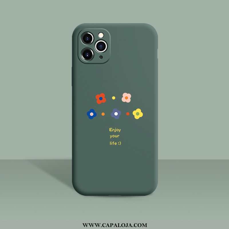 Capas iPhone 11 Pro Tendencia Criativas Completa Fosco Azul, Capa iPhone 11 Pro Soft Barato