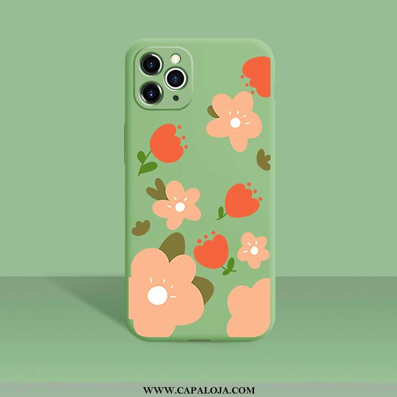 Capas iPhone 11 Pro Tendencia Criativas Completa Fosco Azul, Capa iPhone 11 Pro Soft Barato