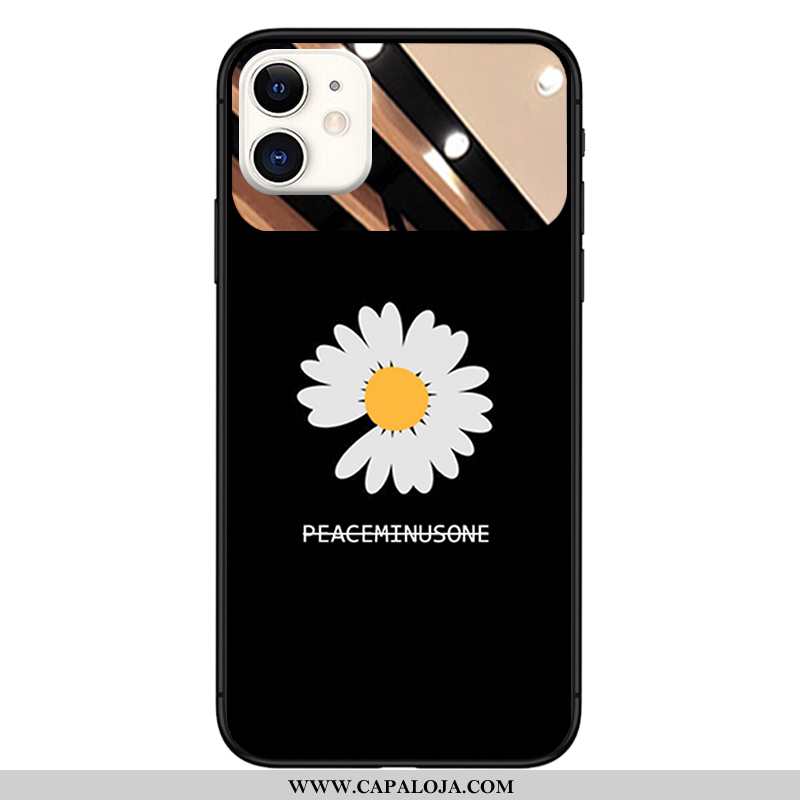 Capas iPhone 11 Tendencia Feminino Preto De Grau, Capa iPhone 11 Vidro Barato