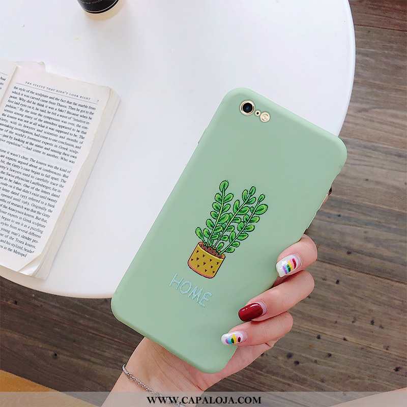 Capas iPhone 6/6s Criativas Verde Telemóvel, Capa iPhone 6/6s Soft Venda