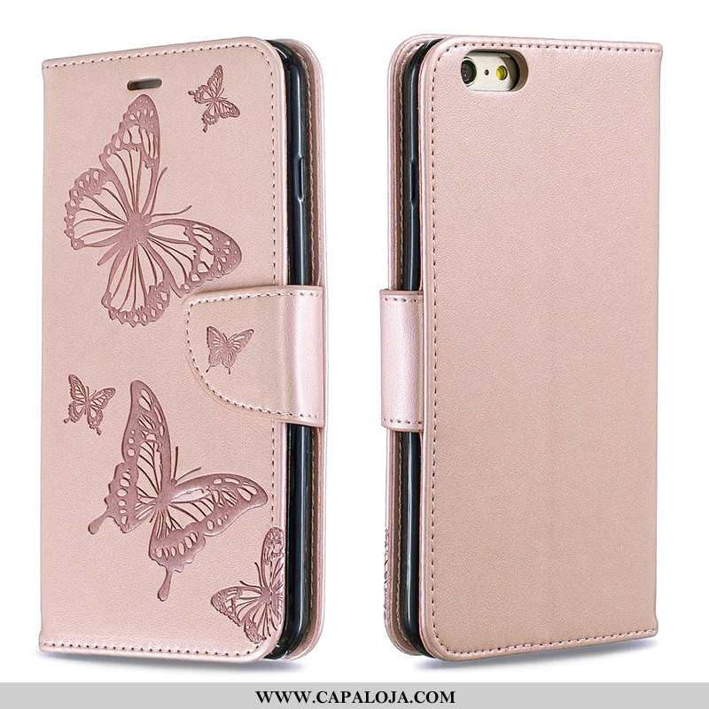 Capas iPhone 6/6s Plus Cordao Vermelha Lisas Rosa, Capa iPhone 6/6s Plus Couro Comprar