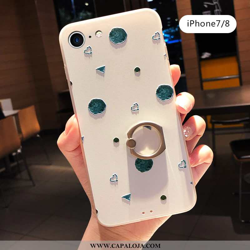 Capas iPhone 7 Fosco Cases Completa Pu Verde, Capa iPhone 7 Personalizado Promoção