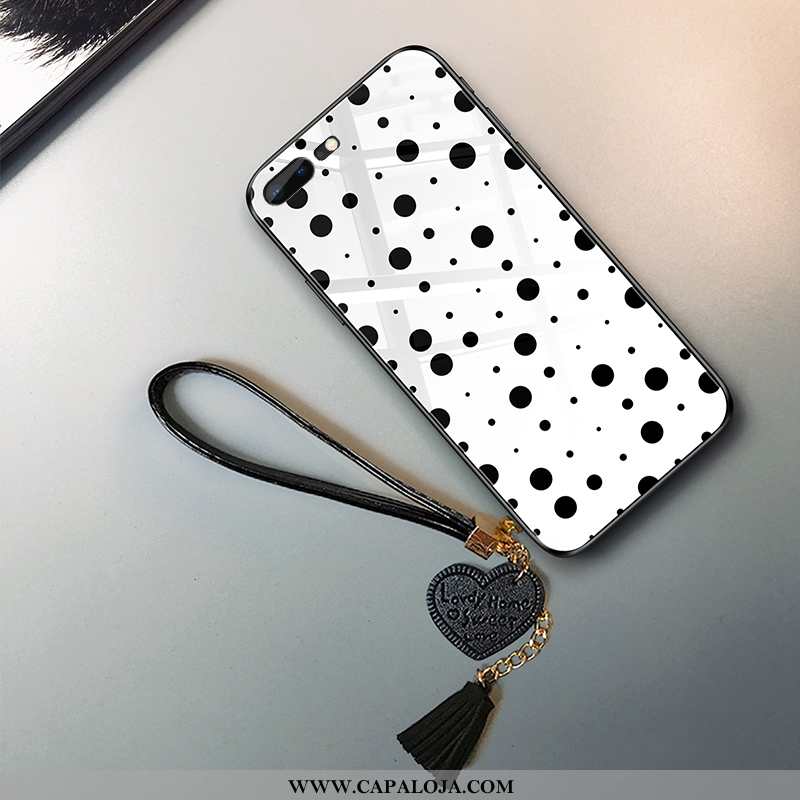 Capas iPhone 7 Plus Vidro Telemóvel Feminino Preto, Capa iPhone 7 Plus Protetoras Venda