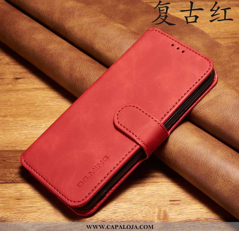 Capas iPhone 8 Couro Antiqueda Marrom Castanho, Capa iPhone 8 Cover Promoção