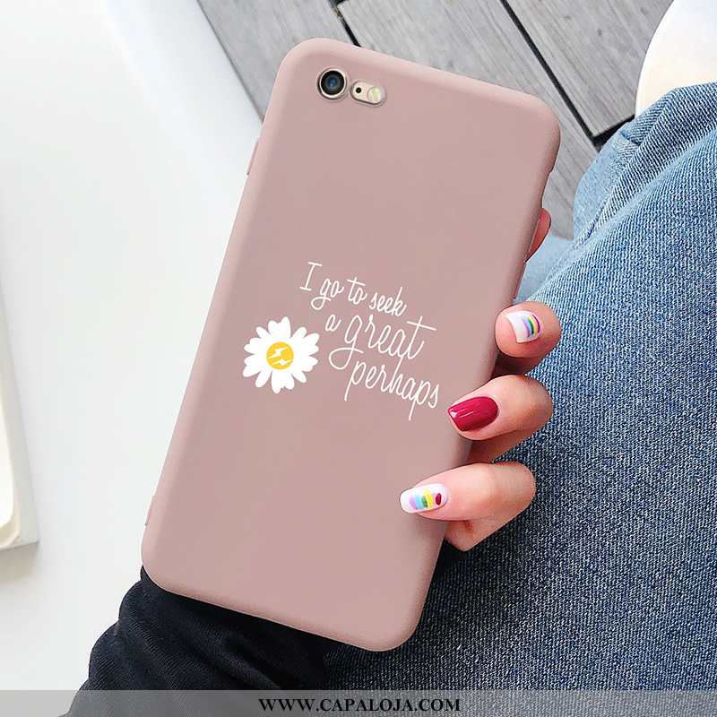 Capas iPhone 8 Fosco Casal Antiqueda Super Rosa, Capa iPhone 8 Personalizada Barato