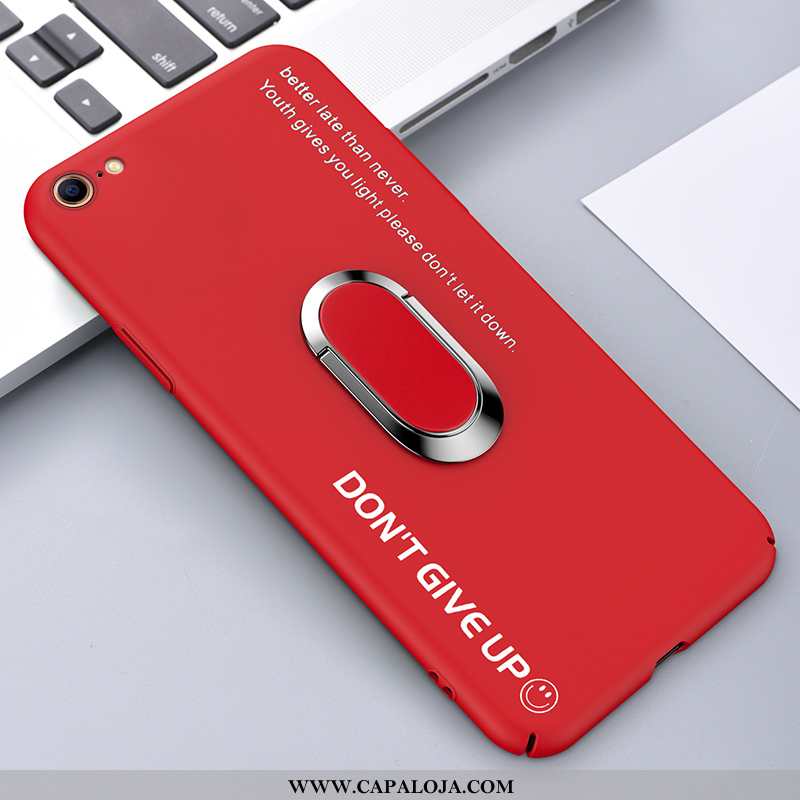 Capas iPhone 8 Fosco Completa Malha Vermelho, Capa iPhone 8 Personalizado Baratos