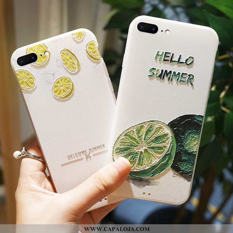 Capas iPhone 8 Plus Criativas Personalizado Novas Verde, Capa iPhone 8 Plus Fosco Promoção