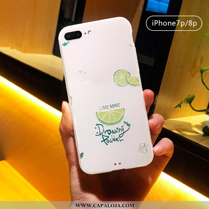 Capas iPhone 8 Plus Criativas Personalizado Novas Verde, Capa iPhone 8 Plus Fosco Promoção