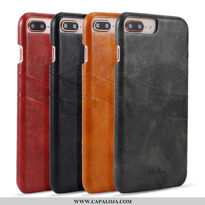 Capas iPhone 8 Plus Protetoras De Grau Grande Criativas Preto, Capa iPhone 8 Plus Personalizado Bara