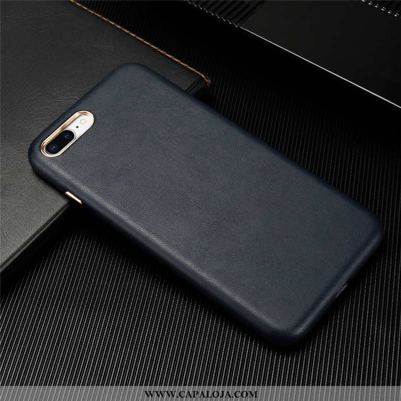 Capas iPhone 8 Plus Slim Masculino Antiqueda Verde Azul Turquesa, Capa iPhone 8 Plus Couro Barato