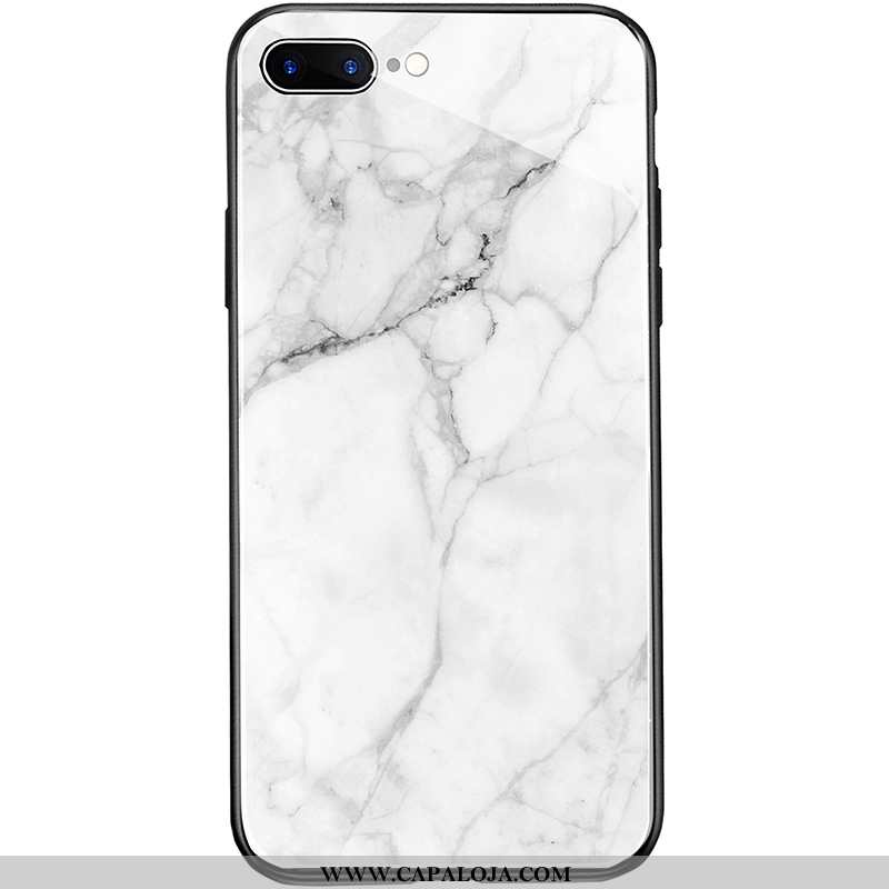 Capas iPhone 8 Plus Vidro Masculino Vermelha Telemóvel Branco, Capa iPhone 8 Plus Protetoras Comprar