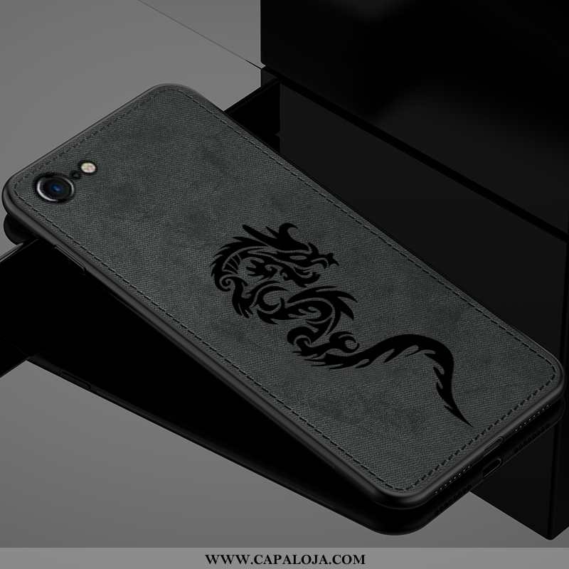 Capas iPhone 8 Slim Protetoras Simples Silicone Preto, Capa iPhone 8 Tendencia Venda