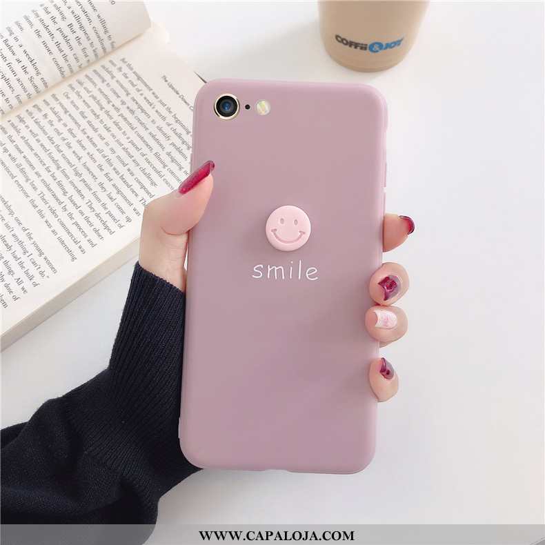 Capas iPhone 8 Soft Coração Telemóvel Feminino Rosa, Capa iPhone 8 Protetoras Comprar