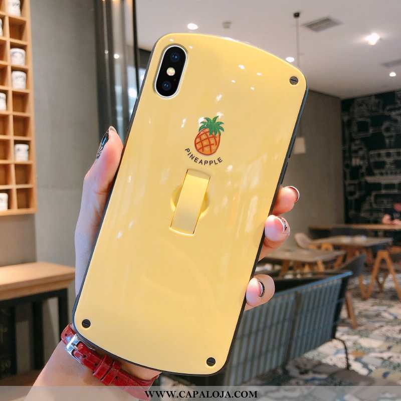 Capas iPhone X Personalizado Tendencia Telemóvel Vermelha Verde, Capa iPhone X Criativas Baratos