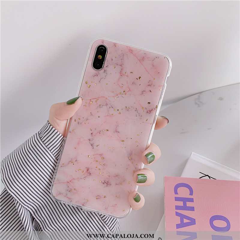 Capas iPhone X Protetoras Antiqueda Completa Rosa, Capa iPhone X Personalizada Baratos