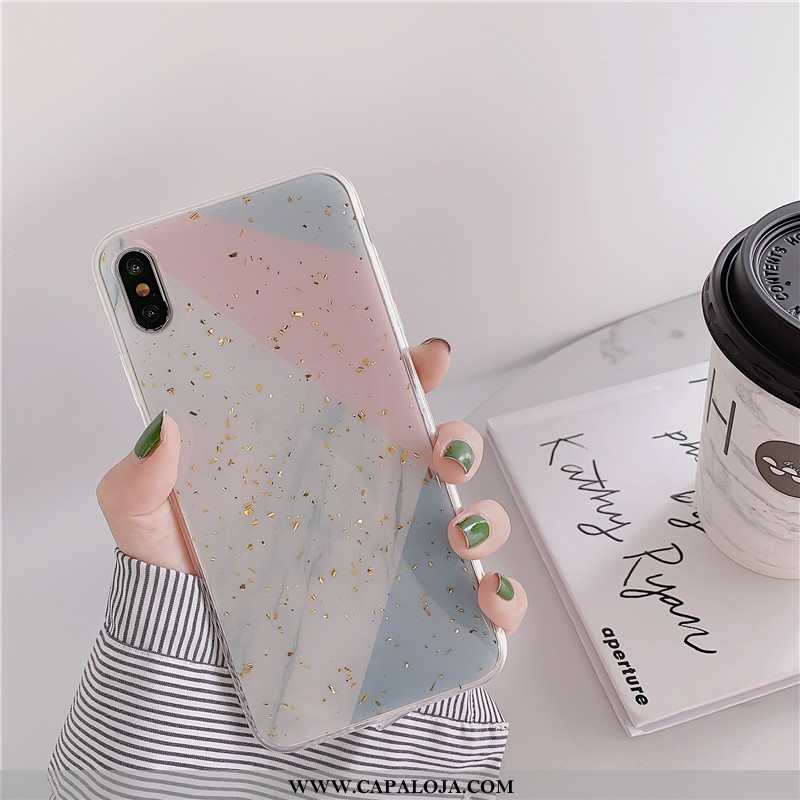 Capas iPhone X Protetoras Antiqueda Completa Rosa, Capa iPhone X Personalizada Baratos