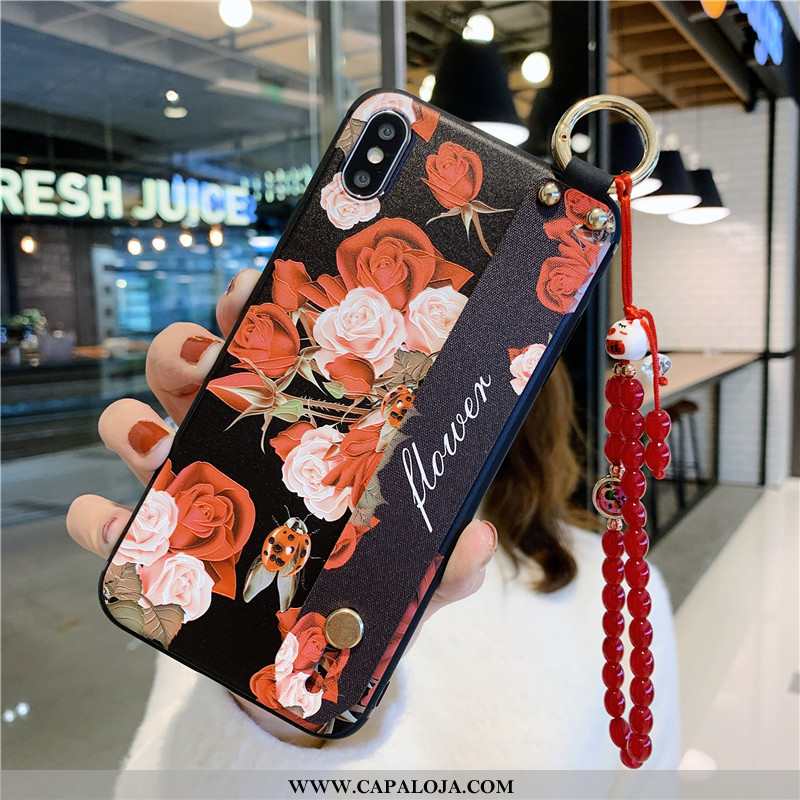 Capas iPhone X Protetoras Feminino Palace Preto, Capa iPhone X Vintage Comprar