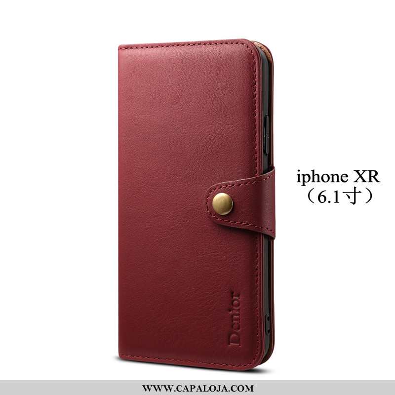 Capas iPhone Xr Couro Cases Antiqueda Feminino Preto, Capa iPhone Xr Protetoras Online