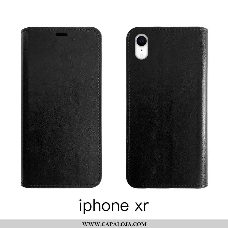 Capas iPhone Xr Protetoras Cases Marrom Castanho, Capa iPhone Xr Couro Legitimo Barato