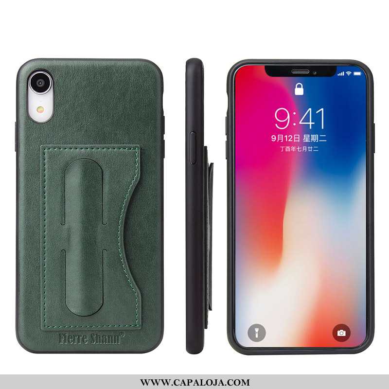 Capas iPhone Xr Protetoras Completa Antiqueda Cases Azul Turquesa, Capa iPhone Xr Couro Promoção