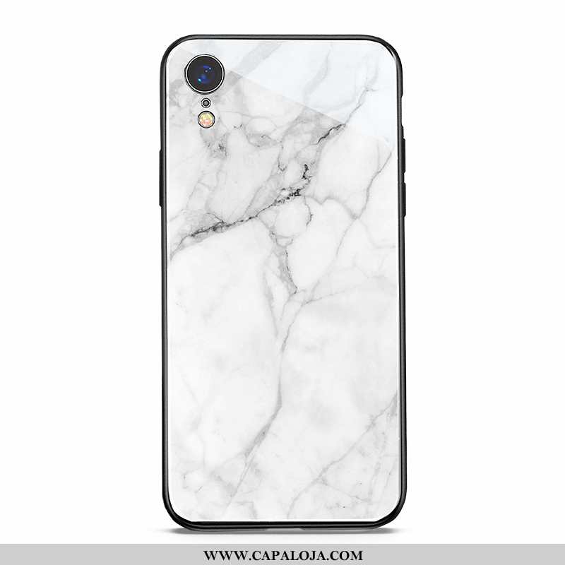 Capas iPhone Xr Protetoras Malha Branco Telemóvel, Capa iPhone Xr Vidro Baratos