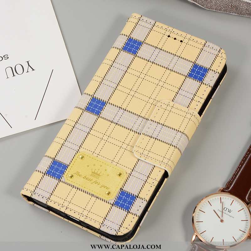 Capas iPhone Xs Carteira Dobravel Suporte Azul, Capa iPhone Xs Couro Venda